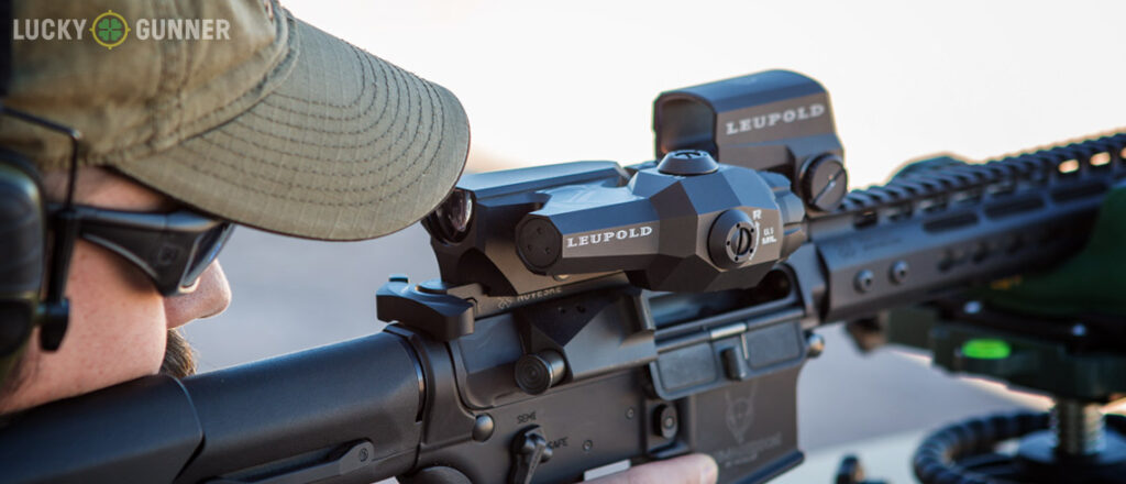 LEUPOLD D-EVO + LCO 1セット ANS Optical LEUPOLD D-EVO type Scope & LCO type dot sight