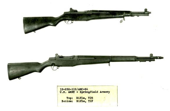 T26 and T27 Garand